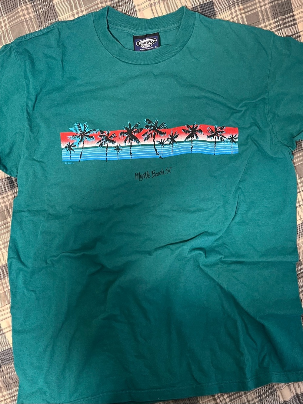 Comfort Colors Myrtle Beach Short Sleeve Tee - Teal